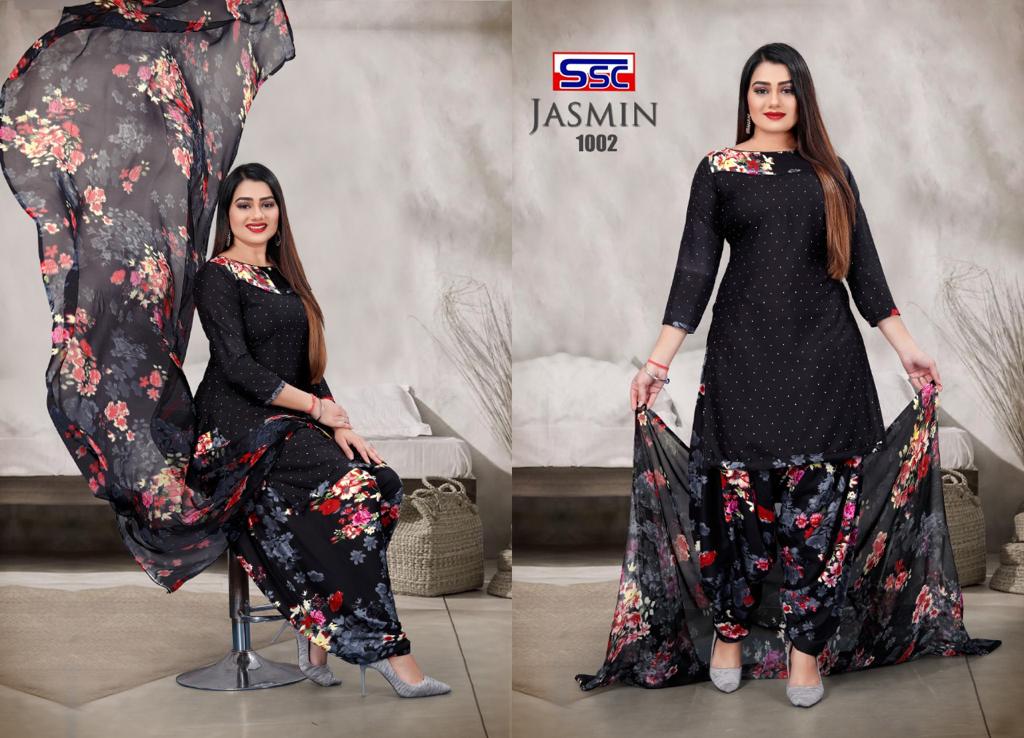 Ssc Jasmin 25 Casual Wear Wholesale Dress Material Collection